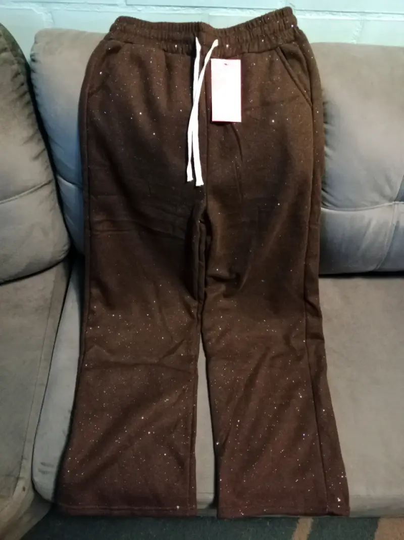 Pantalones  con brillo para mujer - 2