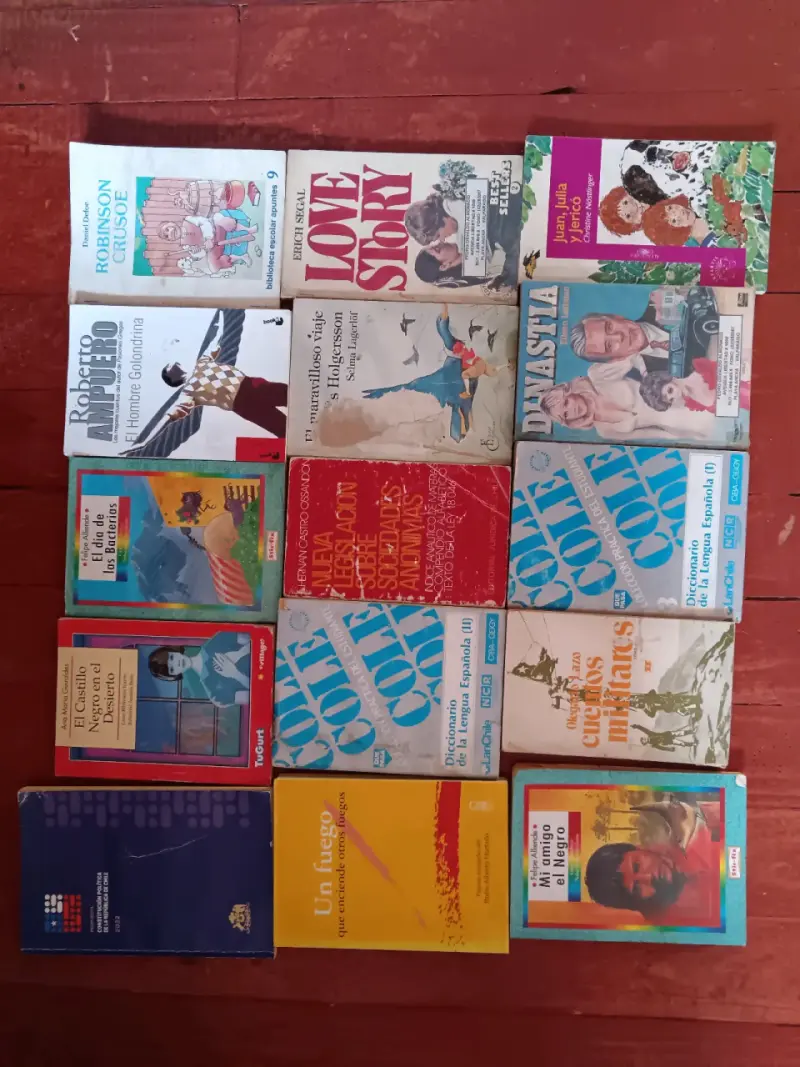 Lote de libros variados en español