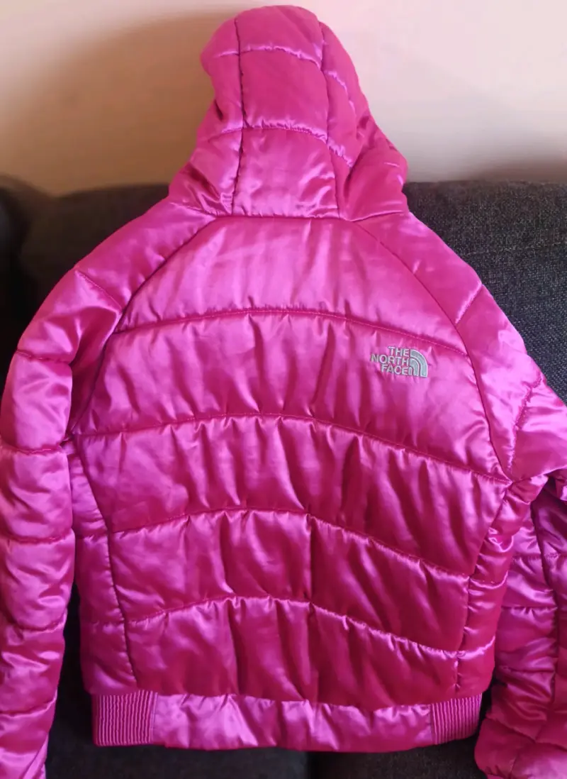 Chaqueta acolchada rosa The North Face para mujer - 2