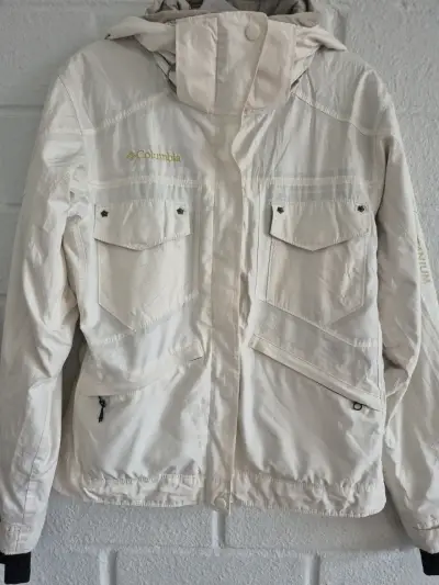 Chaqueta Columbia Titanium para mujer color beige - miniatura 4
