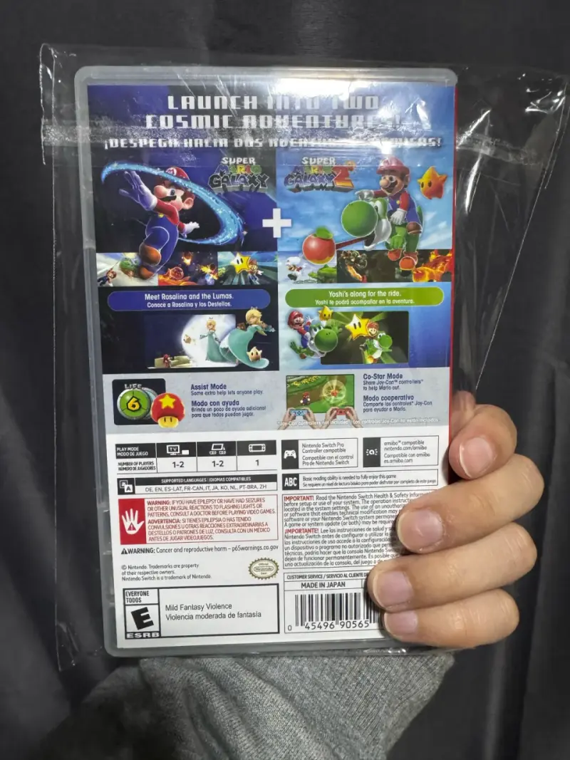 Juego Nintendo Switch Super Mario Galaxy 1 y 2 - 2