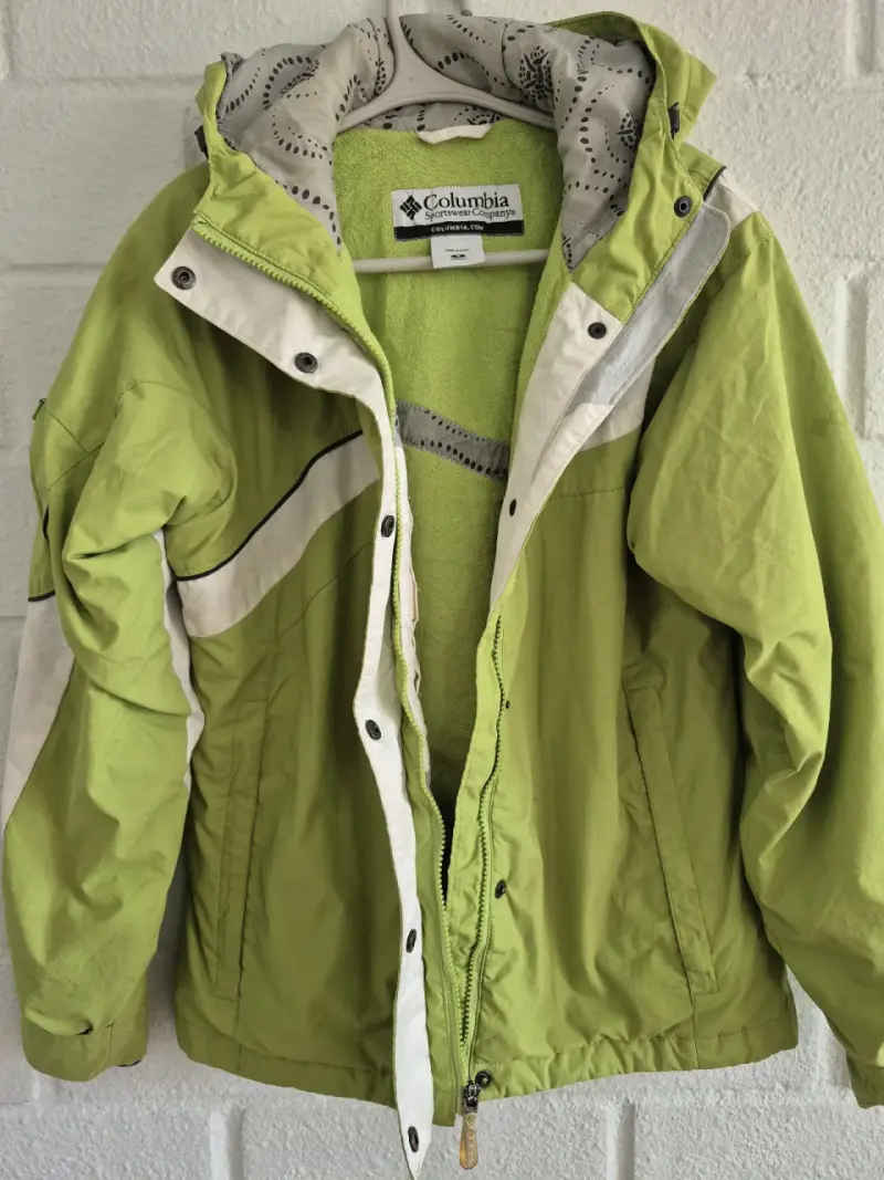 Chaqueta Columbia verde para mujer - 1