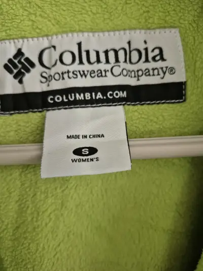 Chaqueta Columbia verde para mujer - miniatura 2