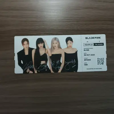 Ticket de colección Blackpink The Album - miniatura 1