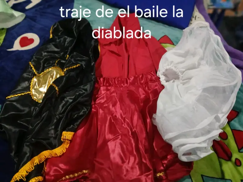 Traje de baile La Diablada para adultos
