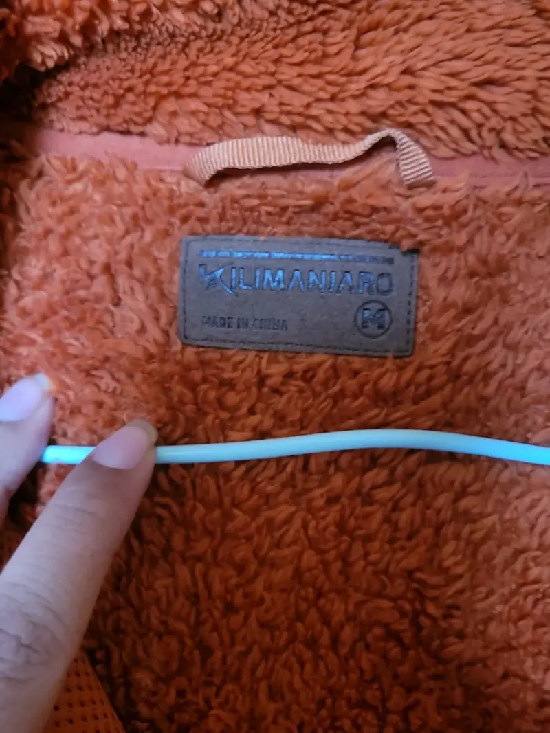 Chaqueta de polar Kilimanjaro color terracota - 2