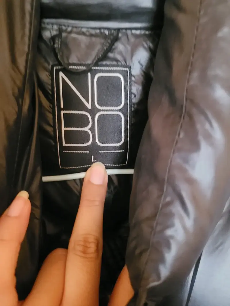 Chaqueta acolchada negra NoBo para mujer - 2