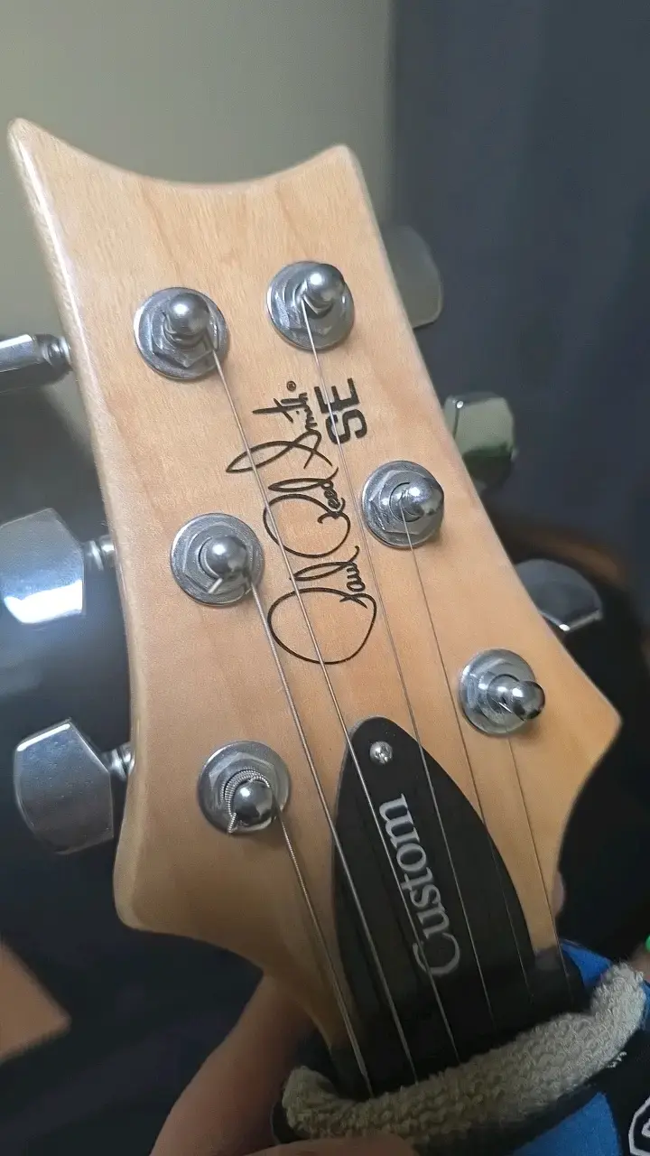 Guitarra Eléctrica PRS SE Custom Azul - 1