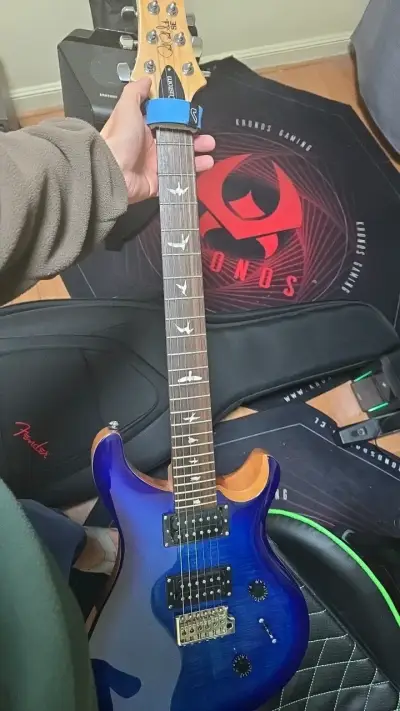 Guitarra Eléctrica PRS SE Custom Azul - miniatura 2