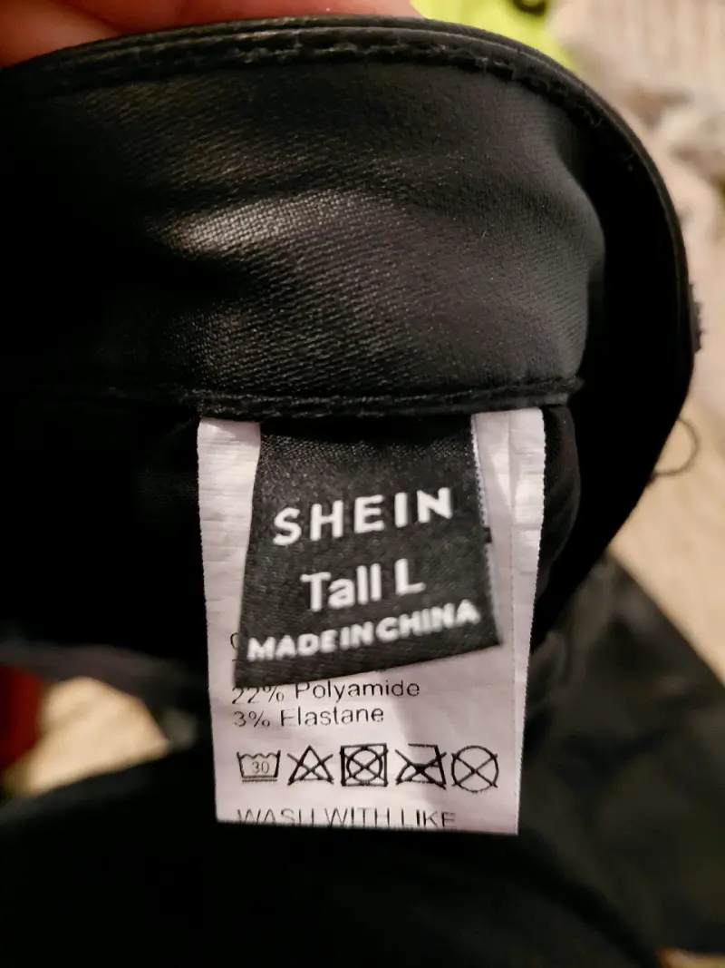 Pantalones acampanados negros Shein talla L - 3