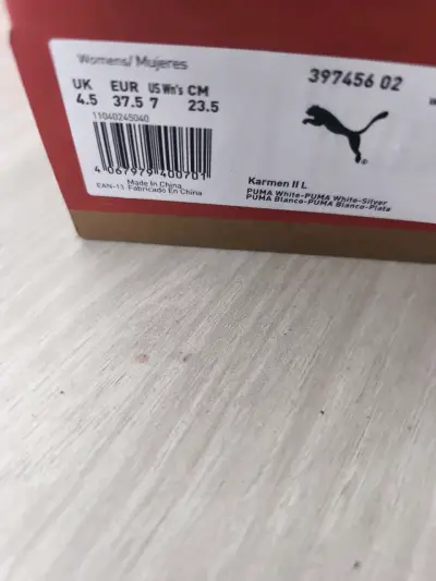 Zapatillas blancas Puma Karmen II para mujer - miniatura 2