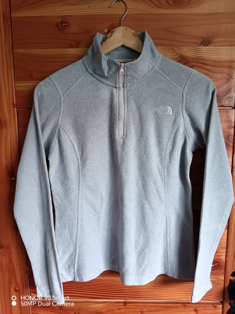 Polar gris The North Face para mujer - 1