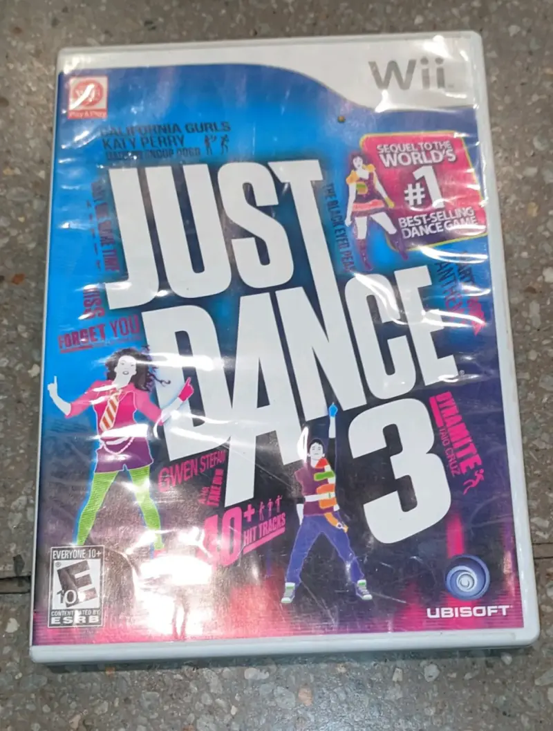 Colección de Juegos de Wii Just Dance y otros.