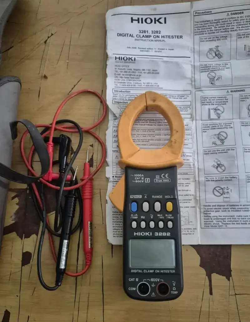 Pinza Amperimétrica Digital Hioki 3282 - 3