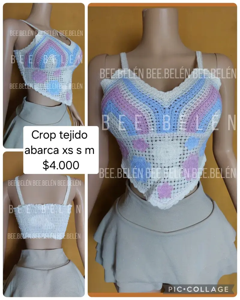 Crop top tejido - 1