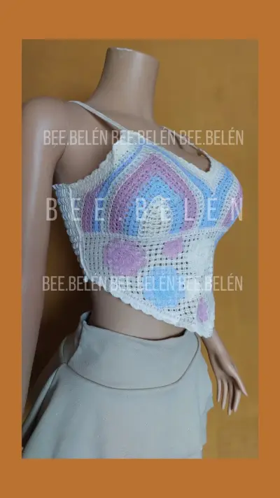 Crop top tejido - miniatura 4
