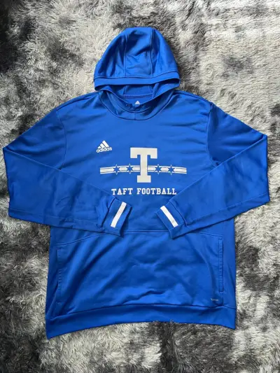 Polerón Adidas Taft Football Azul - miniatura 1