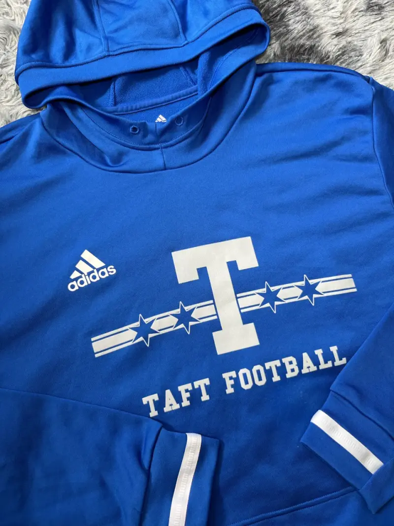 Polerón Adidas Taft Football Azul - 2