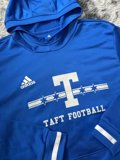 Polerón Adidas Taft Football Azul - miniatura 2
