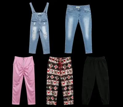 Lote de pantalones variados para mujer - miniatura 1