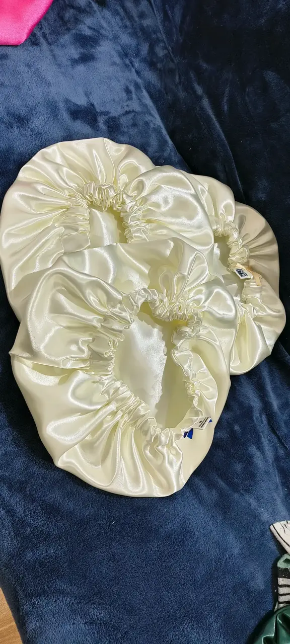 Gorros de satín para cuidado del cabello - 5