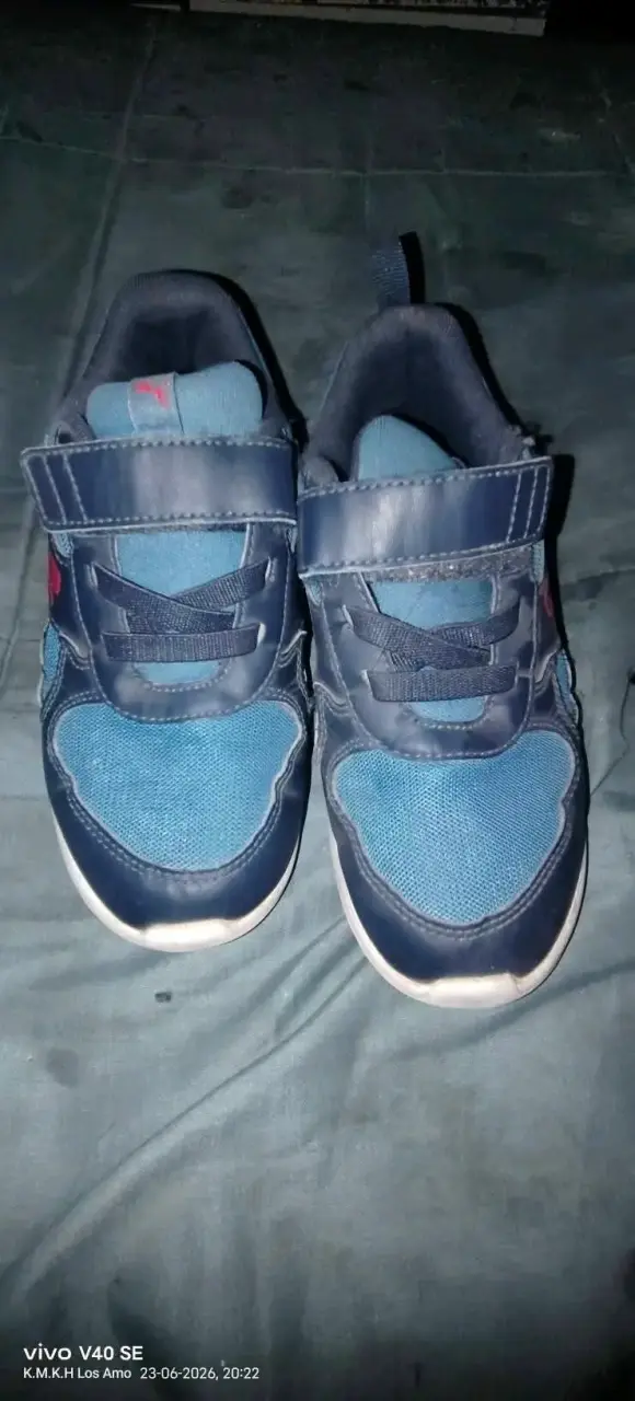 Zapatillas deportivas azules para niños - 1