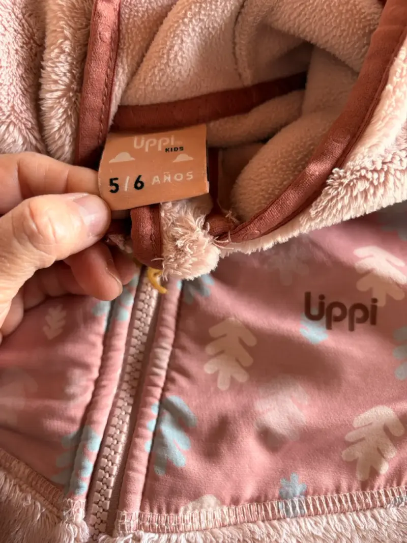 Chaqueta de polar para niña Uppikids 5/6 años - 1