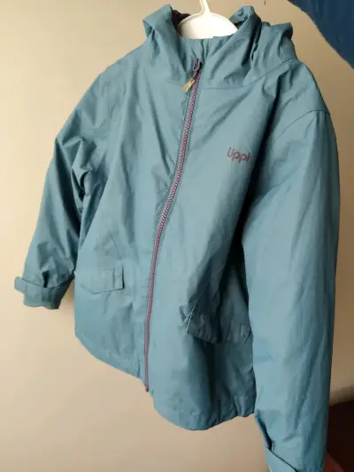 Chaqueta impermeable para niños Uppababy azul - miniatura 2