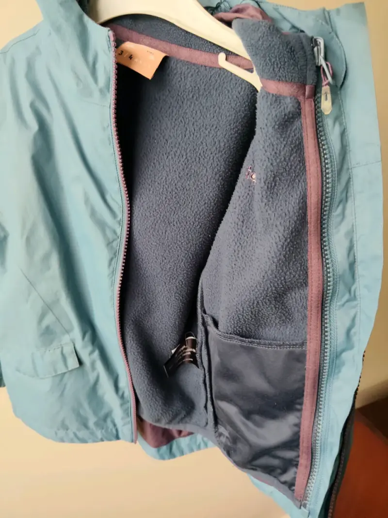 Chaqueta impermeable para niños Uppababy azul - 3