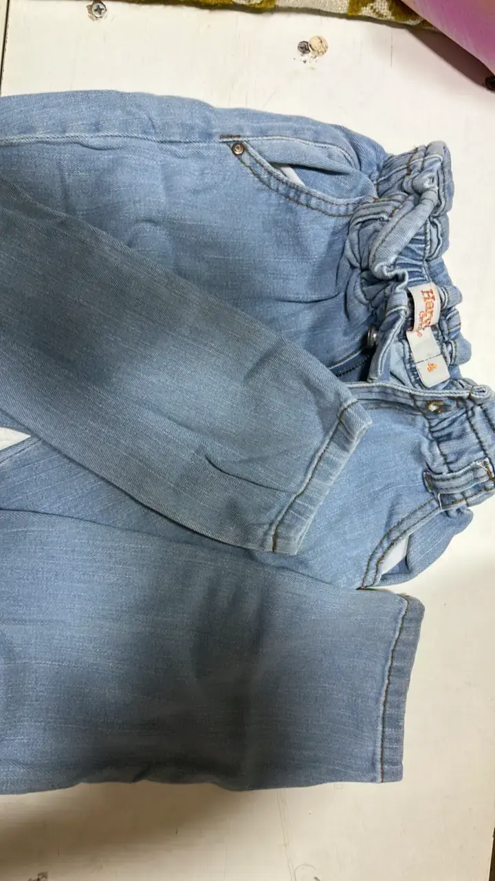 Jeans de mezclilla para niños talla 4 - 2