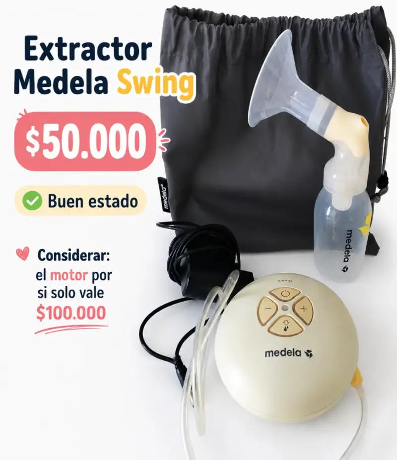 Extractor de Leche Medela Swing en Buen Estado