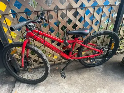 Bicicleta Body Glove roja para montaña - miniatura 1