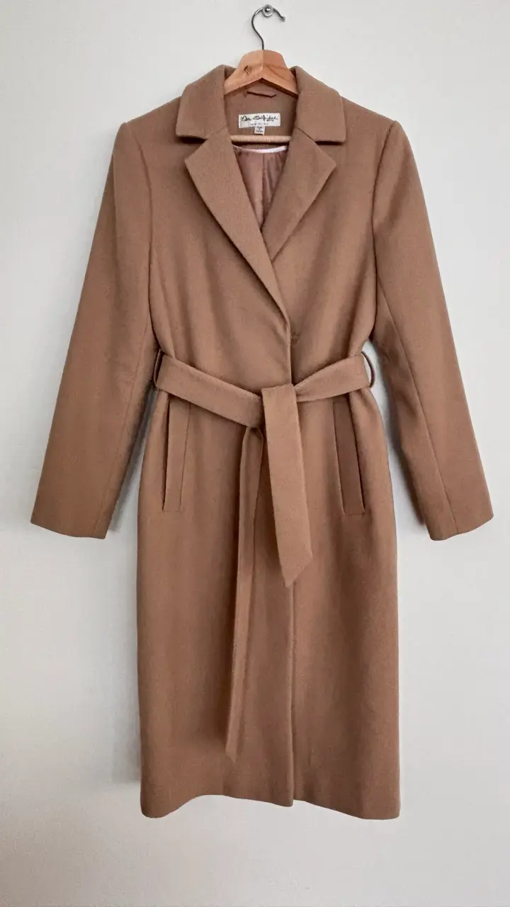 Abrigo camel Miss Selfridge con cinturón - 1