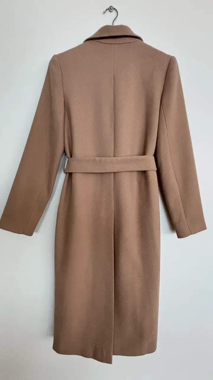 Abrigo camel Miss Selfridge con cinturón - 2