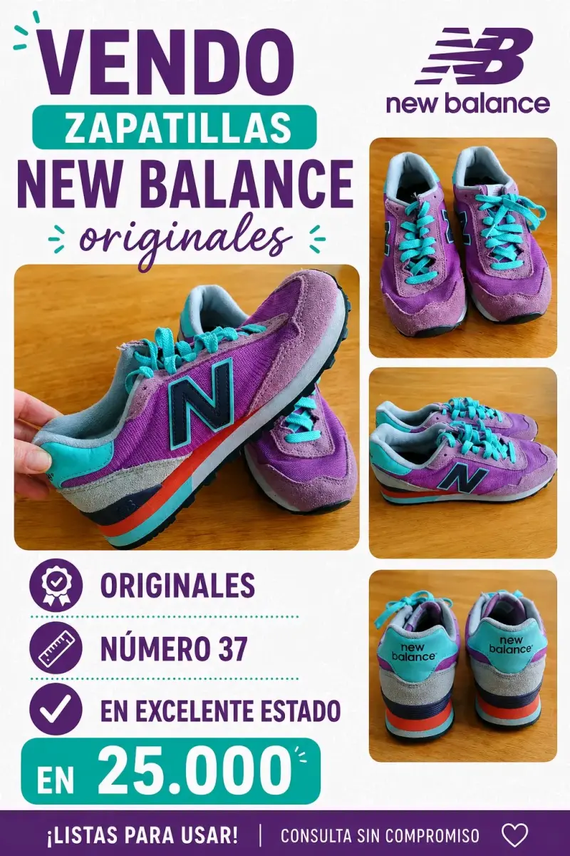 Zapatillas New Balance originales talla 37