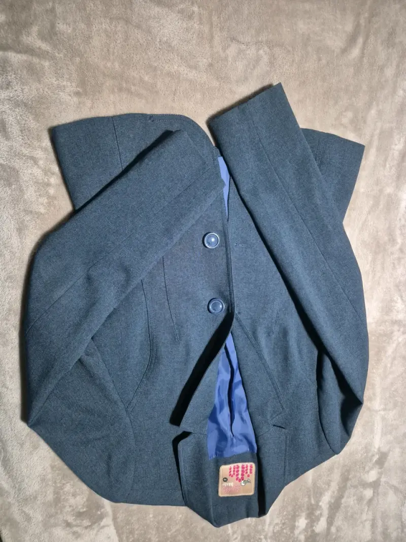 Blazer azul mujer estilo formal - 2