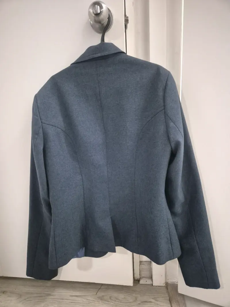 Blazer azul mujer estilo formal - 3