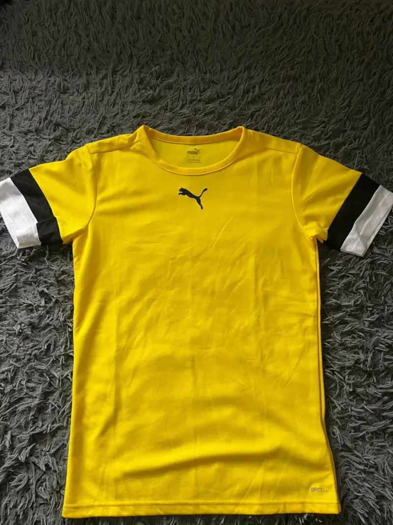 Polera deportiva amarilla Puma para hombre - 1