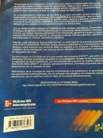 Libro Metodología de la Investigación 3• Edici - miniatura 2