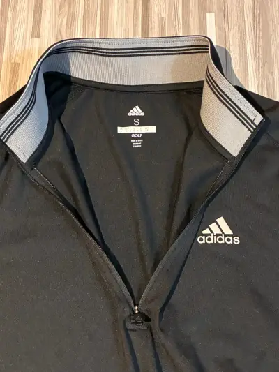 Polerón Adidas Golf Negro Talla S - miniatura 3