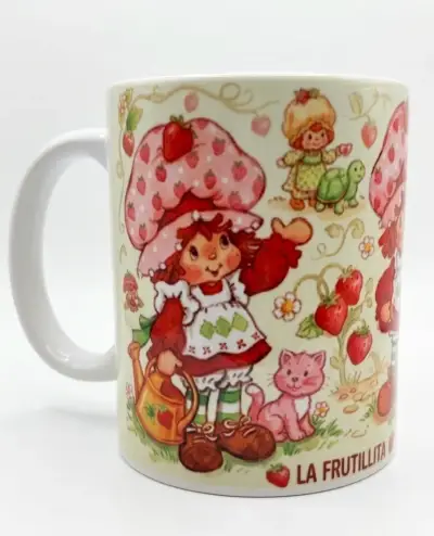 Taza de cerámica La Frutillita vintage - miniatura 1