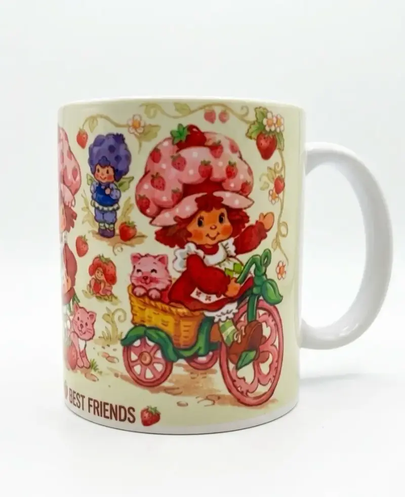 Taza de cerámica La Frutillita vintage - 3