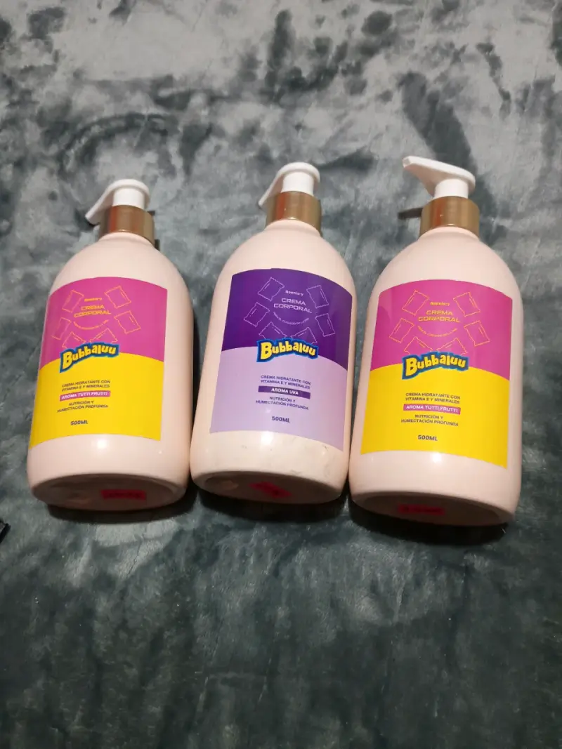 Set de productos capilares y corporales LuckyLily y Bubbluu - 2