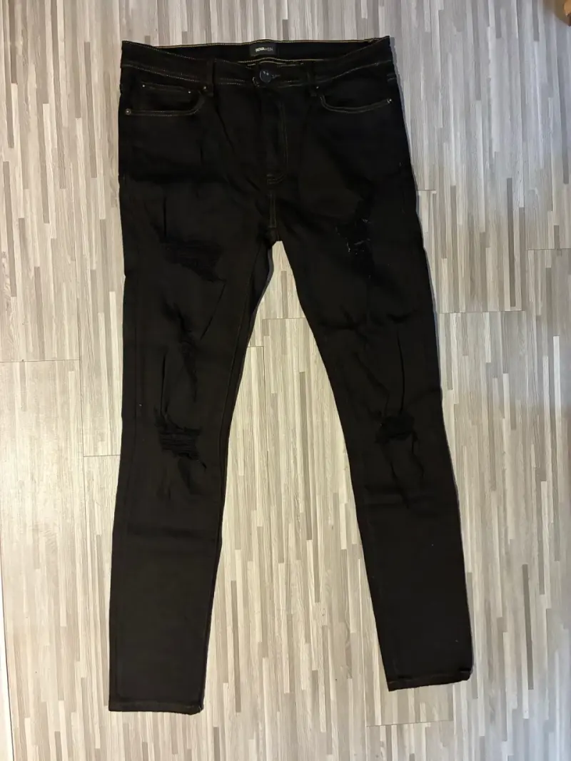 Jeans negros hombre fashion Nova Men - 1