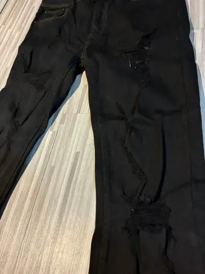 Jeans negros  hombre fashion Nova Men - miniatura 2