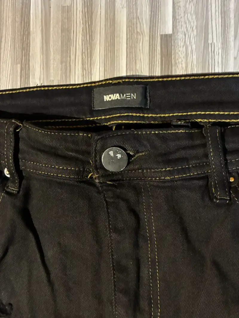 Jeans negros hombre fashion Nova Men - 3