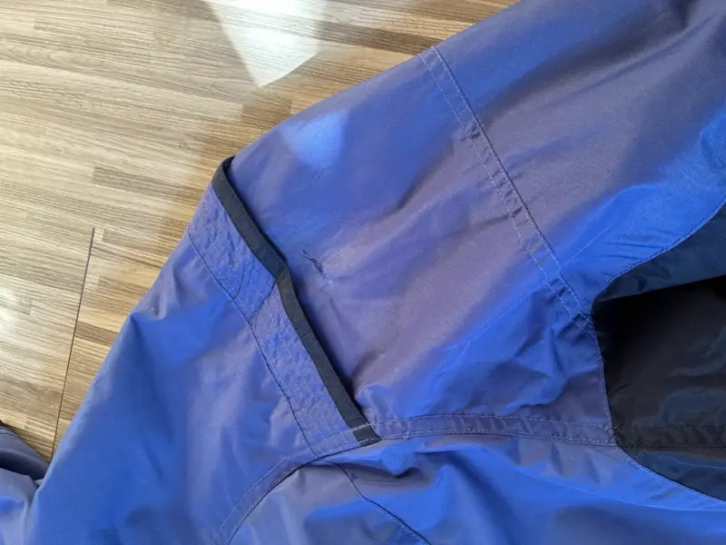 Chaqueta impermeable Columbia azul para mujer - 5