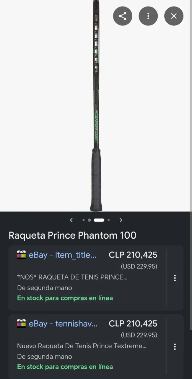 Raqueta de Tenis Prince Phantom 100 - 1