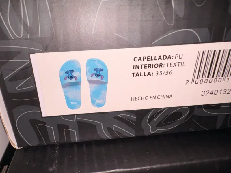 Sandalias Havaianas Stitch Azul para mujer hombre - 2