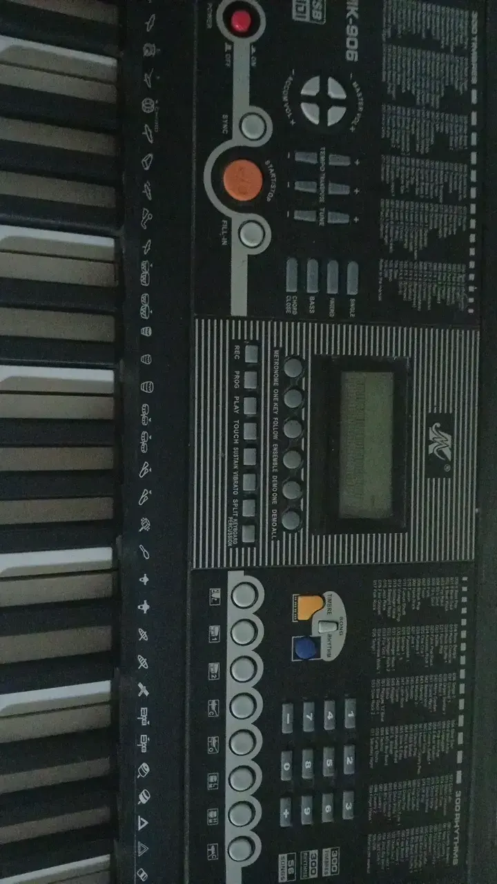 Teclado electrónico MK-906 con 61 teclas - 4